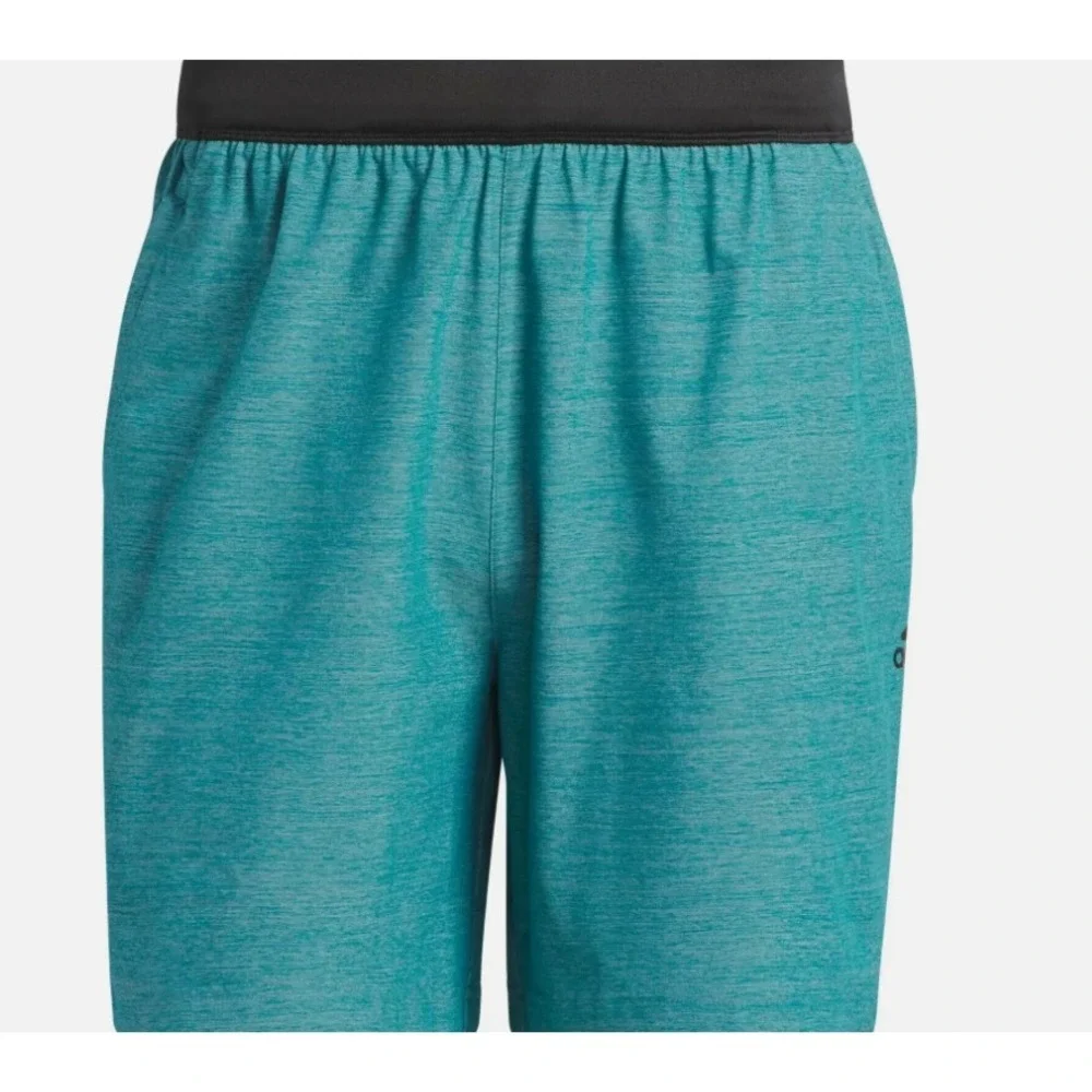 adidas® (Men's LARGE‎ TALL) Axis™ Woven 6 Training Shorts in Arctic Fusion/White